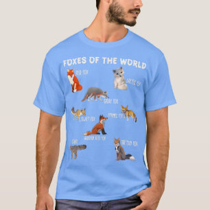 Foes of the world Funny for Animals Educational 17 T-shirt