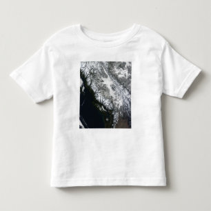 Fog en sneeuw in British Columbia Kinder Shirts