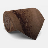 Fog grijs graniet stropdas (Opgerold)