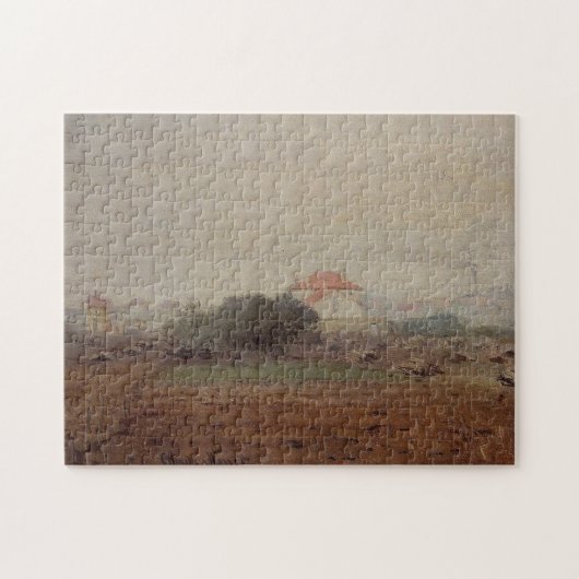 Fog Monet Fine Art Legpuzzel (Horizontaal)
