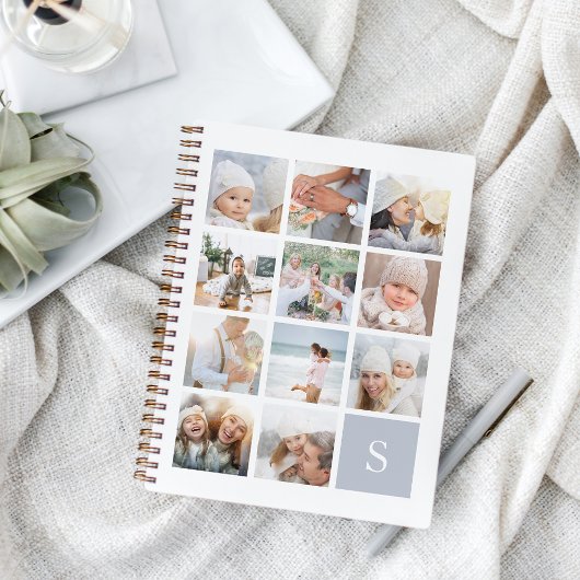 Fog Monogram Foto Collage Notitieboek