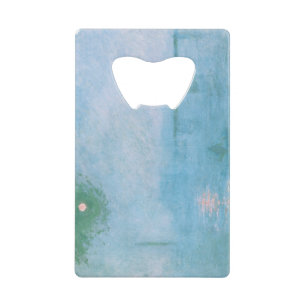 Fog on the Thames (van Claude Monet) Kredietkaart Flessenopener