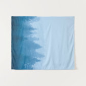 Fog over bos wandkleed (Voorkant (horizontaal))