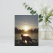 Fog over Mississippi Briefkaart (Staand voorkant)