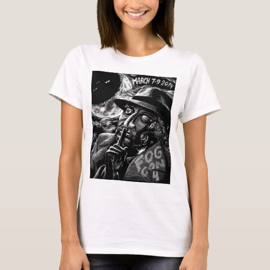 FOGcon 4 Secrets Logo T-shirt (Voorkant)