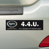 Fogdan Music Bumpersticker (Op auto)