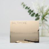 Foggy Baltimore Briefkaart (Staand voorkant)