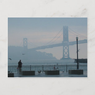 Foggy Bay Bridge Briefkaart