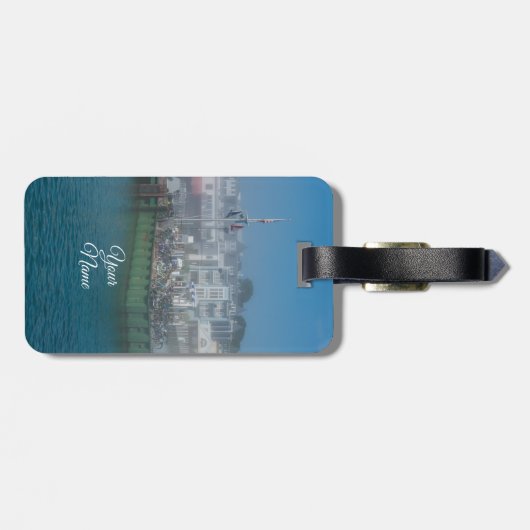 Foggy Bike Dock Bagagelabel (Achterkant horizontaal)