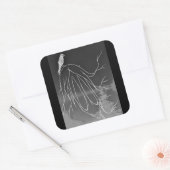 Foggy Bossen Square Sticker (Envelop)