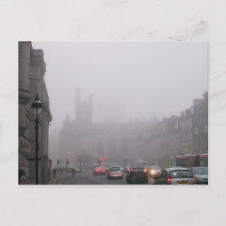 Foggy City Center Briefkaart