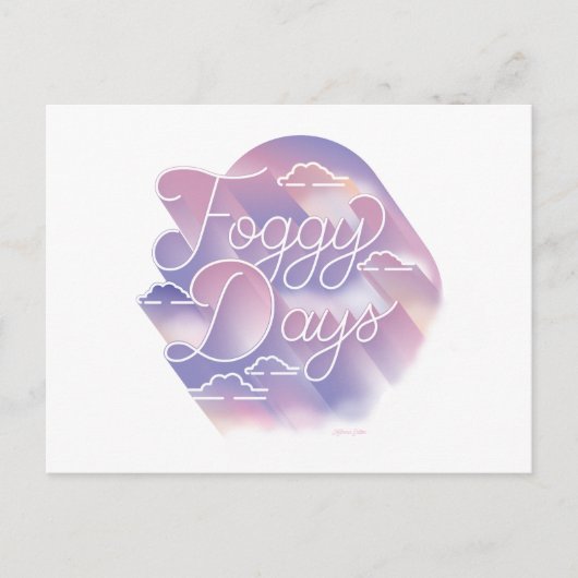Foggy Days / Carte postale (Devant)