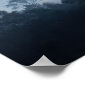 Foggy forest - Poster du code QR motivationnel quo (Coin)