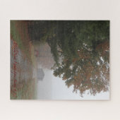 Foggy Garage Classic Jigsaw Puzzle 16 x 20 (Horizontal)