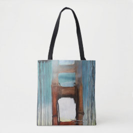 "Foggy Golden Gate" door Alarsen Artist Canvas tas