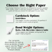 Foggy Green Pines Budget Wedding Programme