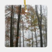 Foggy Herfst in Pennsylvania Autumn Natuur Keramisch Ornament (Voorkant)