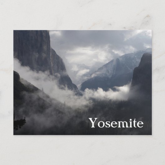 Foggy Morning Briefkaart (Voorkant)