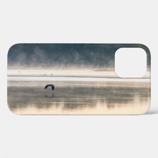 Foggy Morning coque iphone (Verso (horizontal))