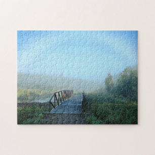 Foggy Morning Pittoresque Grand Puzzle Photo