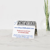 Foggy Mountain Meadow Bladwijzer Kaart (Achterkant)