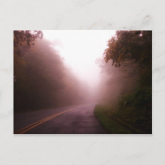 Foggy Mountain Road Briefkaart
