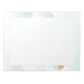 Foggy Mountain Uitzicht Notitieblok (Voorkant)