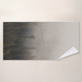 FOGGY PINE TREES BADHANDDOEK (Badhanddoek)