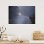 Foggy-station Poster (Keuken)