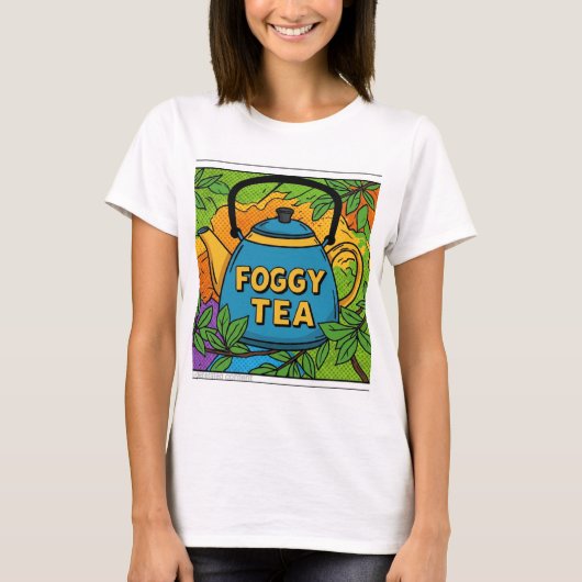 Foggy Tea-shirr T-shirt (Voorkant)