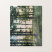 Foggy Trees at Table Rock Legpuzzel (Verticaal)
