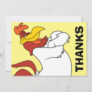 Foghorn Leghorn Armen Gekruist Kaart