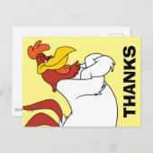 Foghorn Leghorn Arms Crossed Briefkaart (Voorkant / Achterkant)