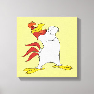 Foghorn Leghorn Arms gekruist Canvas Afdruk