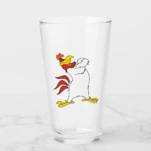 Foghorn Leghorn Arms gekruist Glas