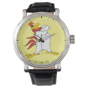 Foghorn Leghorn Arms gekruist Horloge