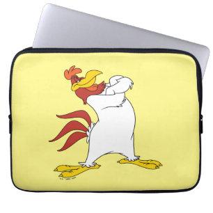 Foghorn Leghorn Arms gekruist Laptop Sleeve