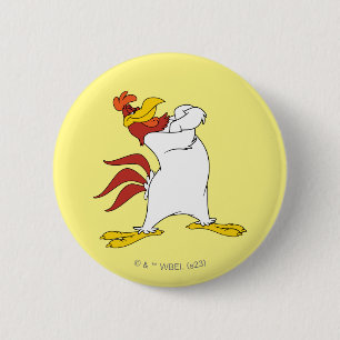 Foghorn Leghorn Arms gekruist Ronde Button 5,7 Cm