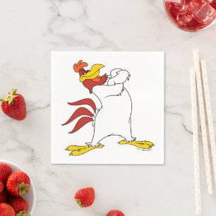 Foghorn Leghorn Arms gekruist Servet