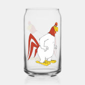 Foghorn Leghorn Blikvorm Glas (Achterkant)
