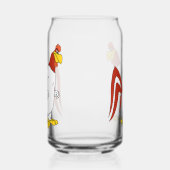 Foghorn Leghorn Blikvorm Glas (Links)
