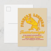 Foghorn Leghorn Featherweight Championship Briefkaart (Voorkant / Achterkant)