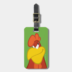 Foghorn Leghorn Kieuwstallen Bagagelabel