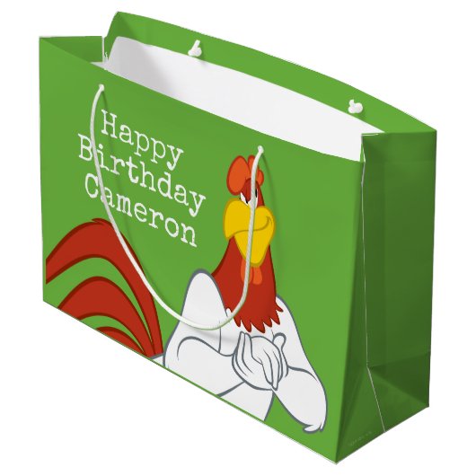 Foghorn Leghorn | Kieuwstallen Groot Cadeauzakje (Achterkant Gekanteld)