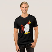 Foghorn Leghorn Tri-Blend Shirt (Voorkant volledig)