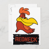 Foghorn Redneck Briefkaart (Voorkant / Achterkant)