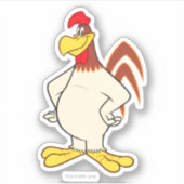 Foghorn Standing Sticker (Voorkant)