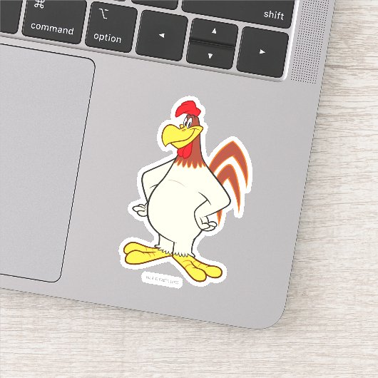 Foghorn Standing Sticker (Detail)