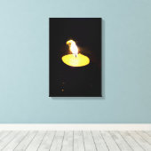 fogo canvas afdruk (Insitu (Houten vloer))