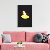 fogo canvas afdruk (Insitu (Woonkamer))